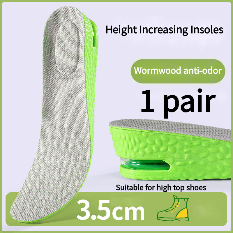 Air Cushion Height Increase Insoles Breathable Sweat And AntiOdour Insole Shock Absorbing Insole Fo 8