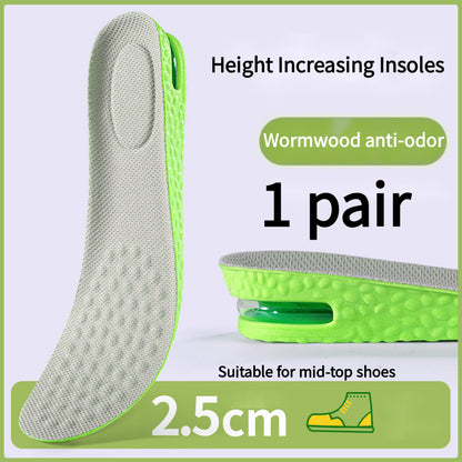 Air Cushion Height Increase Insoles Breathable Sweat And AntiOdour Insole Shock Absorbing Insole Fo 7