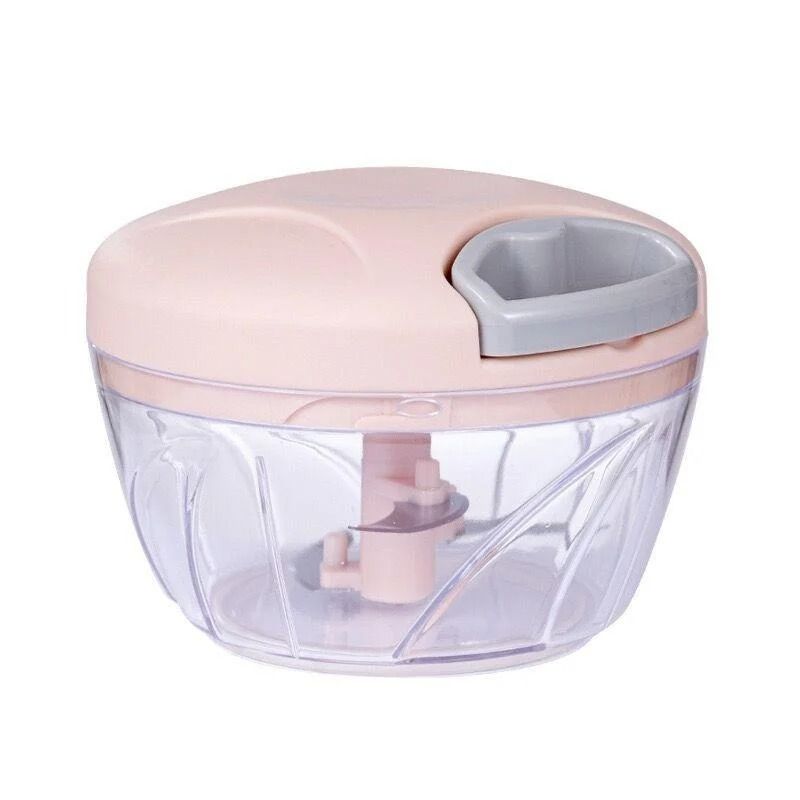 Manual Meat And Vegetable Chopper Garlic Press Crusher 500ml 900ml 9