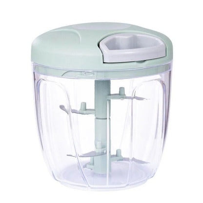 Manual Meat And Vegetable Chopper Garlic Press Crusher 500ml 900ml 10