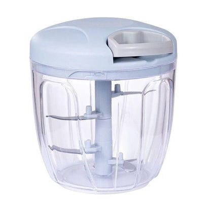 Manual Meat And Vegetable Chopper Garlic Press Crusher 500ml 900ml 11