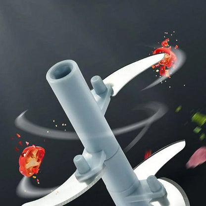 Manual Meat And Vegetable Chopper Garlic Press Crusher 500ml 900ml 3
