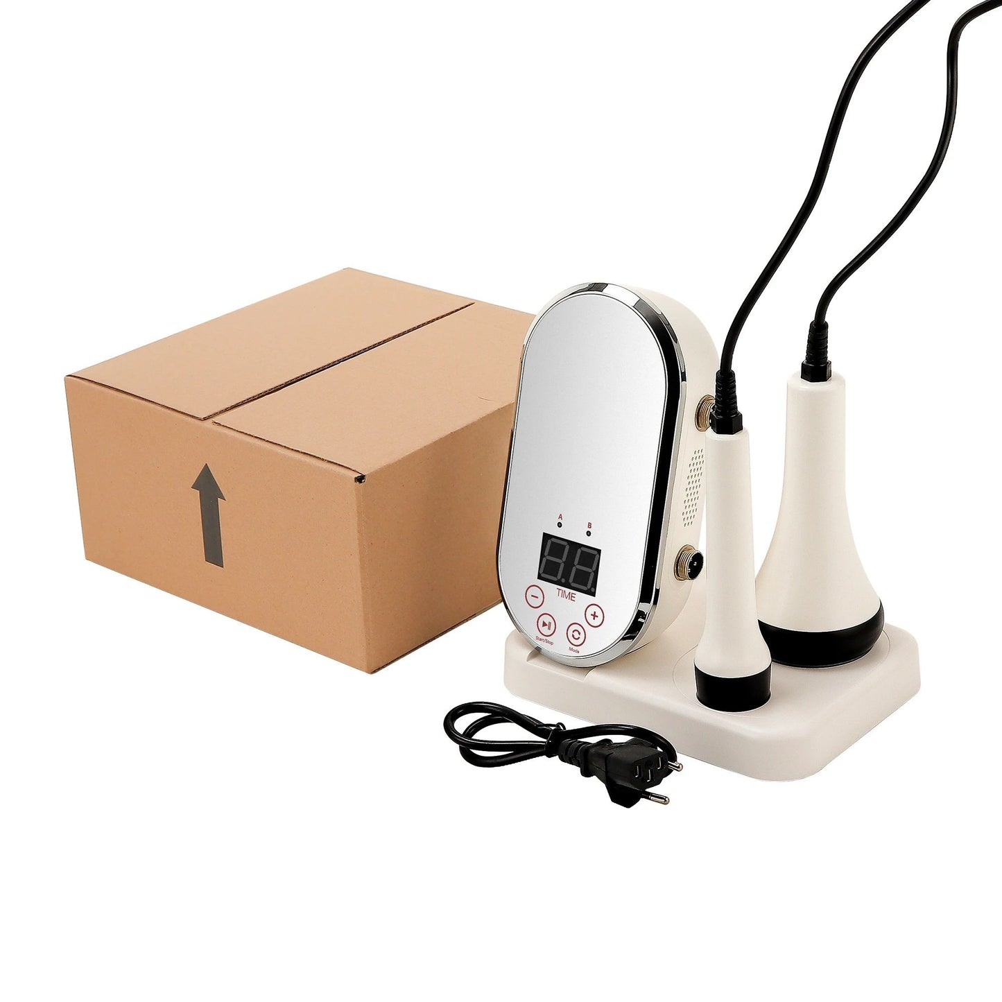 Professional EMS Facial & Body Radio Frequency Machine, RF Skin Tightening, Face Lifting Beauty Device for Home