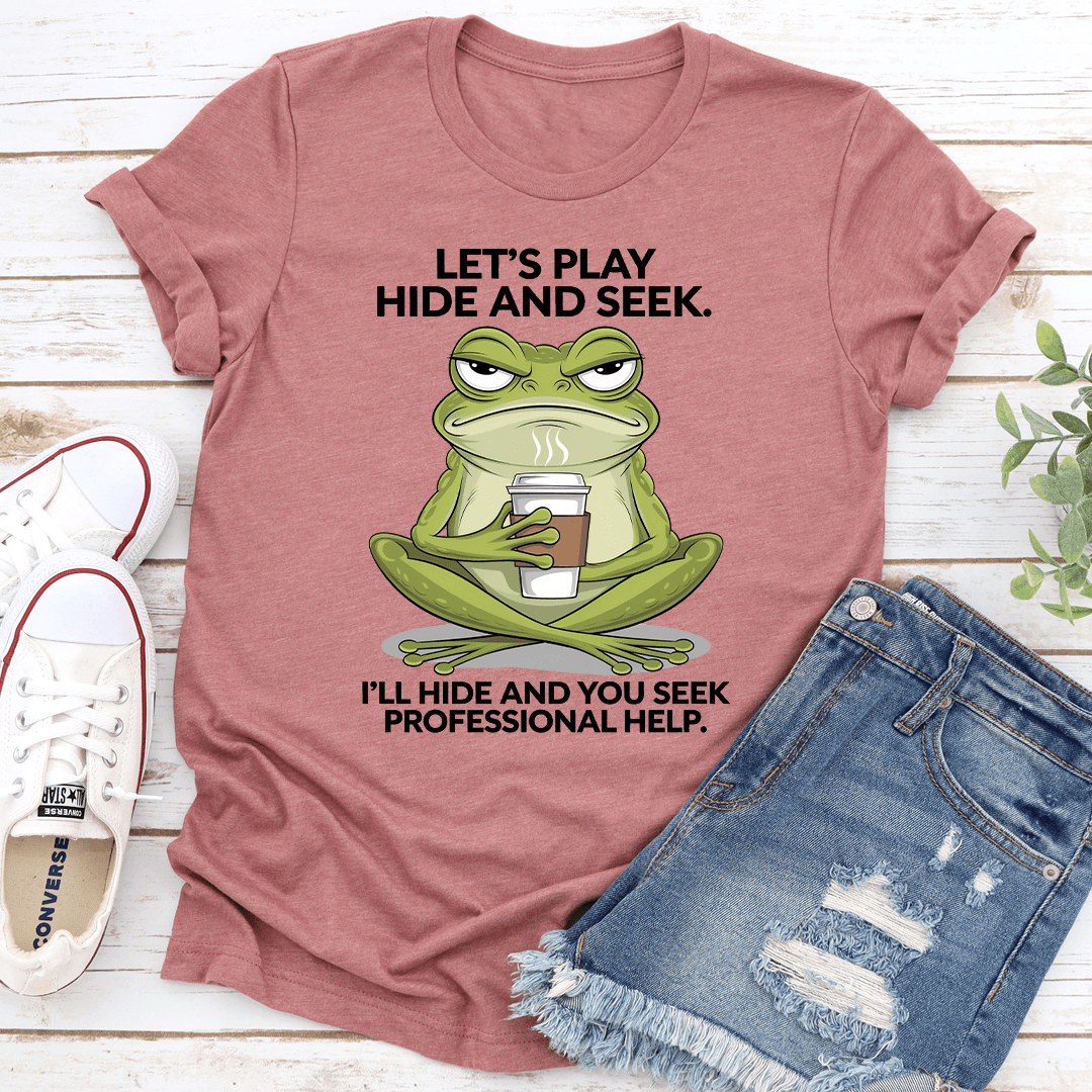 Lets Play Hide And Seek Tee 1