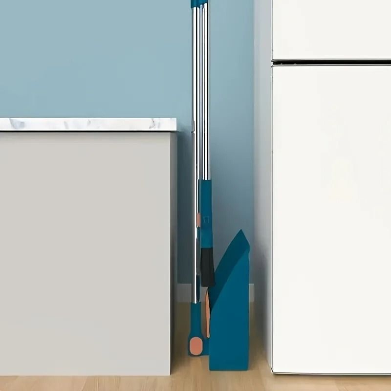Household Broom And Dustpan Set With Long Handle For Home And Office 1