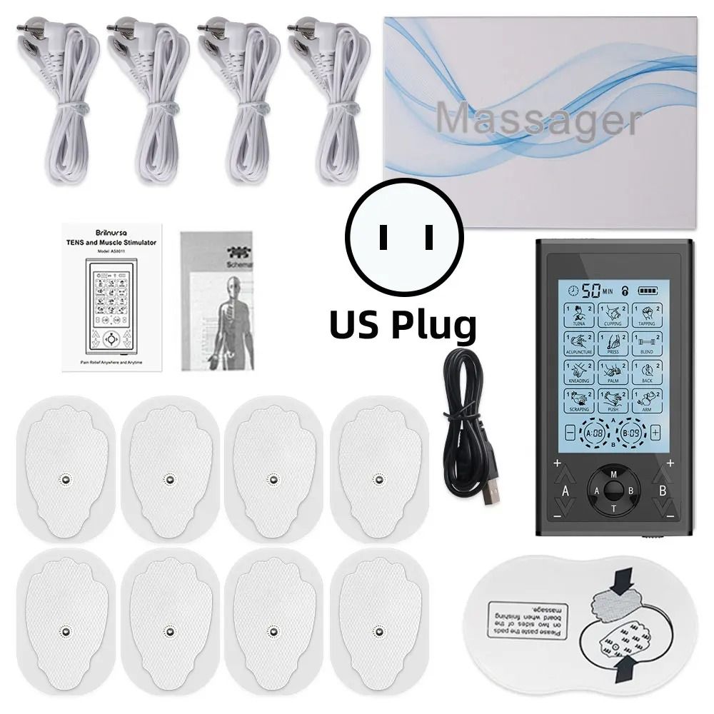 Electric Muscle Stimulator With 24 Modes And 4 Channels 10