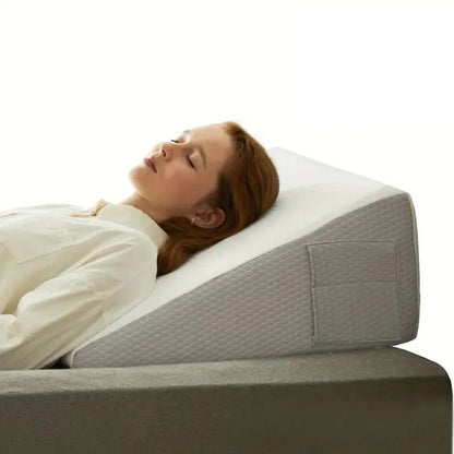 Memory Foam Bed Wedge Pillow For Sleeping And Leg Elevation 2