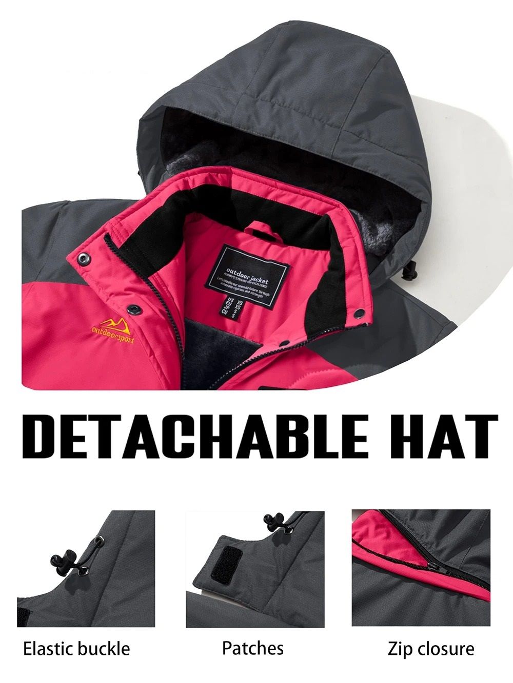 Waterproof Thermal Ski Jacket For Women 4