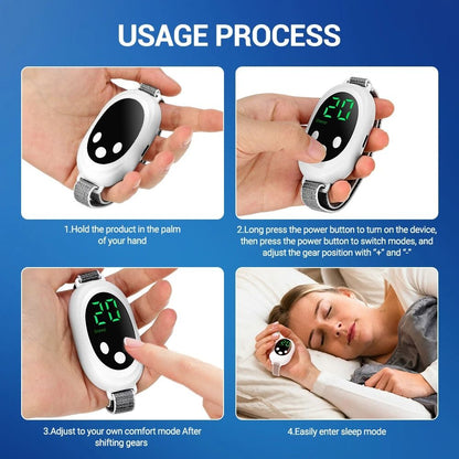 Handheld EMS Sleep Aid Device With 20 Levels Microcurrent Pulse For Relaxation And Insomnia Relief 5
