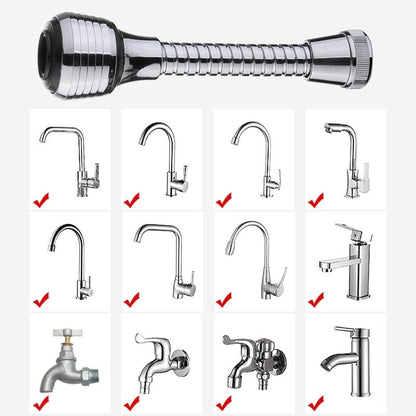 360 Rotatable Faucet Extender With Dual Modes High Pressure Water Saving For Kitchen And Bathroom 1
