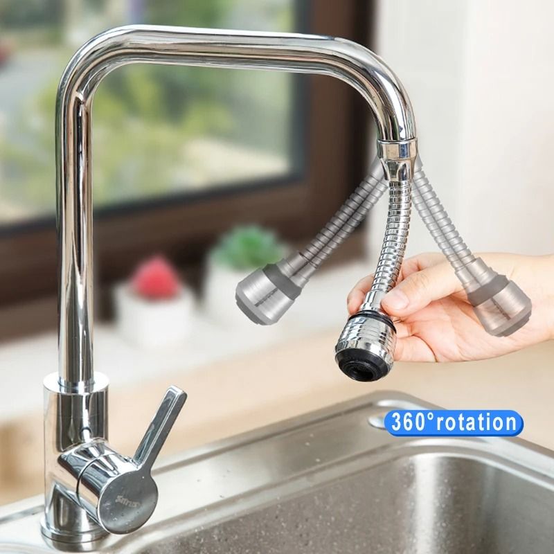 360 Rotatable Faucet Extender With Dual Modes High Pressure Water Saving For Kitchen And Bathroom 3