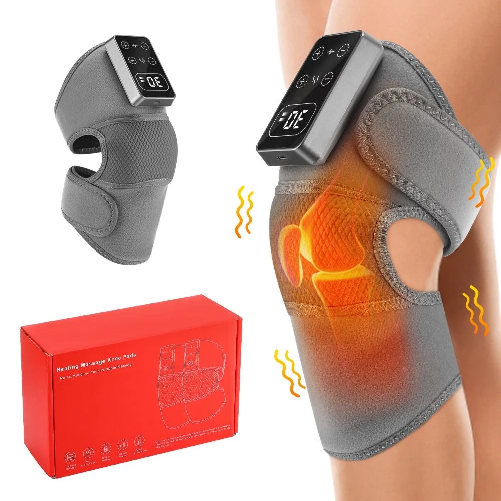 Electric Heated Shoulder Brace With Adjustable Heat And Massage Support Strap 11