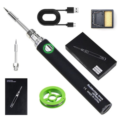 Cordless USB Soldering Iron Pen With 3 Tips 4