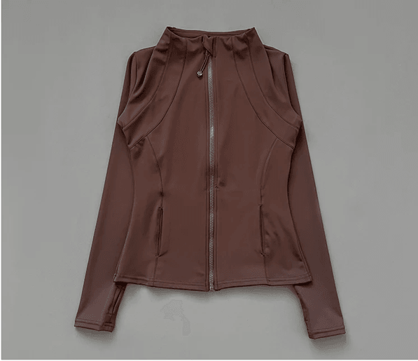 Slim Fit Womens Fitness Jacket Quick Dry Long Sleeve Yoga And Running Top 6