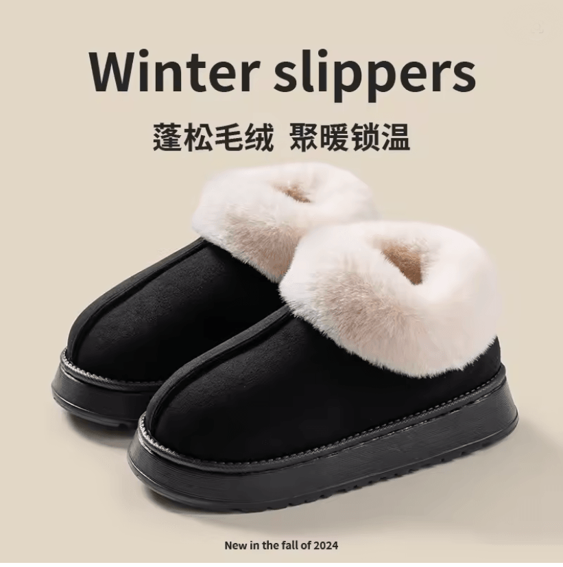 Womens Winter Snow Boots With Faux Fur Plush Lining And Indoor Outdoor Comfort 3