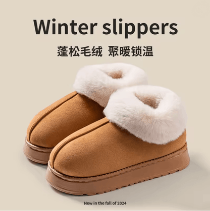 Womens Winter Snow Boots With Faux Fur Plush Lining And Indoor Outdoor Comfort 4