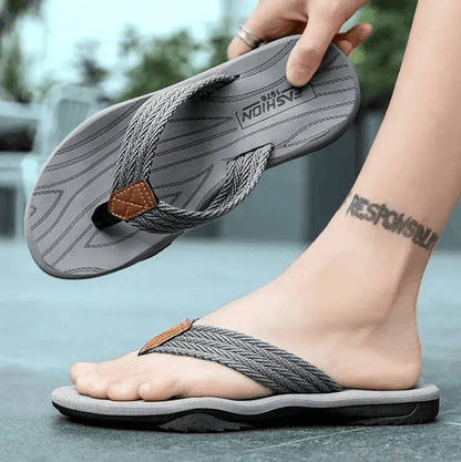 Mens Flip Flops Casual Beach Sandals With Anti Slip Sole For Summer Comfort 1