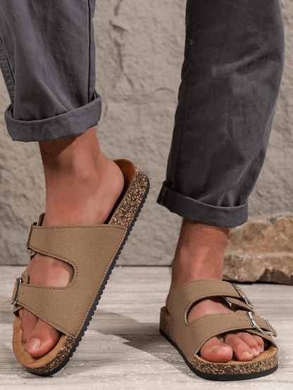 Mens Waterproof Slippers With Non Slip Sole For Indoor And Outdoor Comfort 1