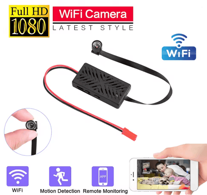 1080P Mini WiFi Camera Module with Motion Detection and Remote Control