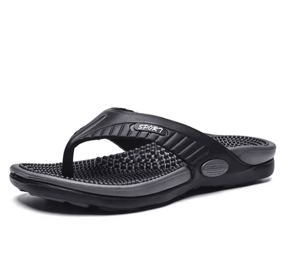 Mens Massage Flip Flops Breathable Summer Beach Sandals With Anti Slip Sole 3