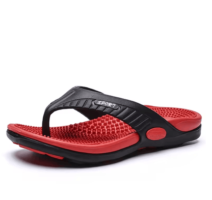 Mens Massage Flip Flops Breathable Summer Beach Sandals With Anti Slip Sole 4