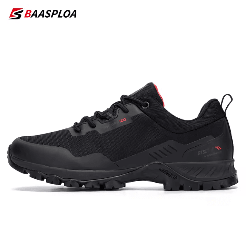 Mens Waterproof Hiking Shoes Outdoor Anti Slip Sneakers For Comfortable Trekking 2
