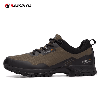 Mens Waterproof Hiking Shoes Outdoor Anti Slip Sneakers For Comfortable Trekking 4