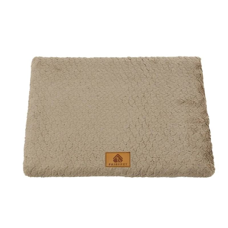 3D Foam Pet Bed With Removable Washable Faux Fur Cover Orthopedic Waterproof Dog Bed Anti Slip Bott 6