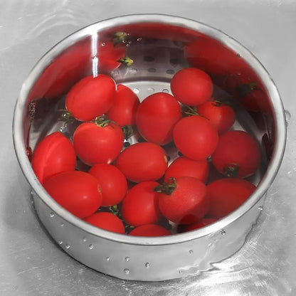 Stainless Steel Swan Sink Strainer Basket Kitchen Drain Filter Dry And Wet Separation Rack 5