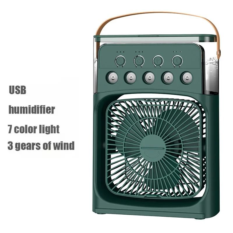 3 In 1 Portable Air Conditioner Fan Humidifier And LED Night Light For Home And Office 14