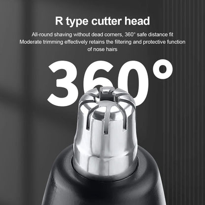 Rechargeable Electric Nose Hair Trimmer With Digital Display MultiFunction Hair Remover For Men And 5