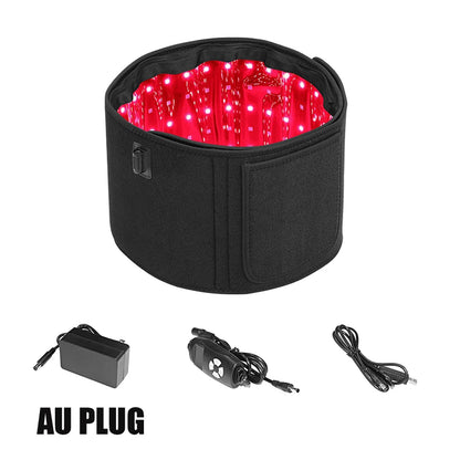 Red And Infrared Light Therapy Belt 660nm 850nm LED Slimming And Muscle Recovery Wrap 11