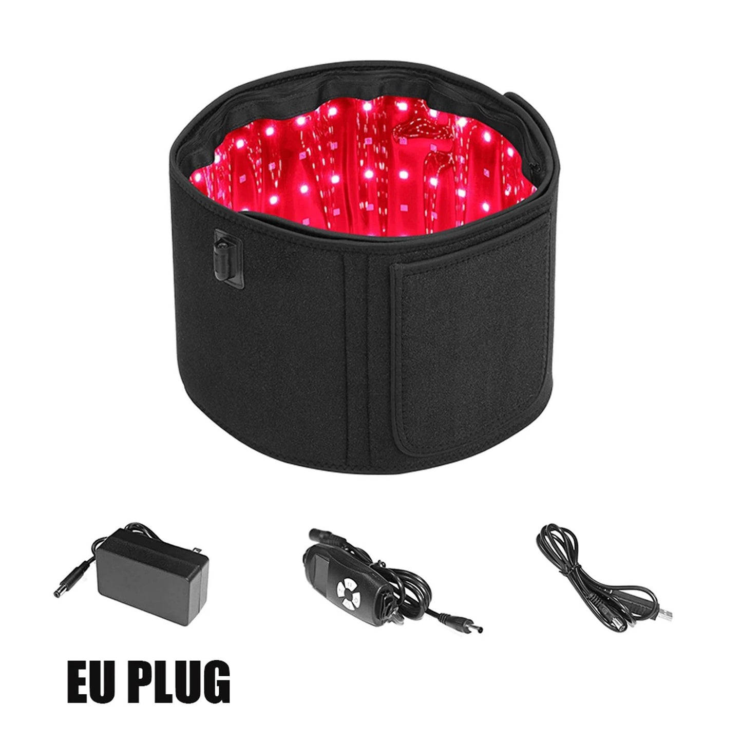 Red And Infrared Light Therapy Belt 660nm 850nm LED Slimming And Muscle Recovery Wrap 7