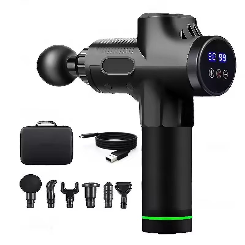 Portable Fascia Gun Deep Tissue Vibration Massage Gun For Muscle Relaxation And Fitness 8