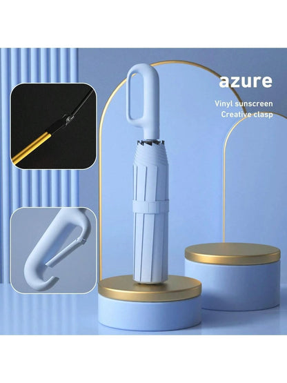 Fully Automatic Windproof Folding Umbrella  Portable Double Layer Design For Men And Women 14