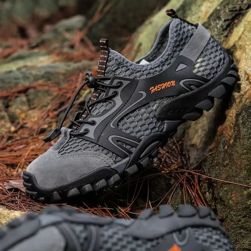 Mens WearResistant Hiking  Trekking Sneakers  AntiSlip Outdoor Shoes 3