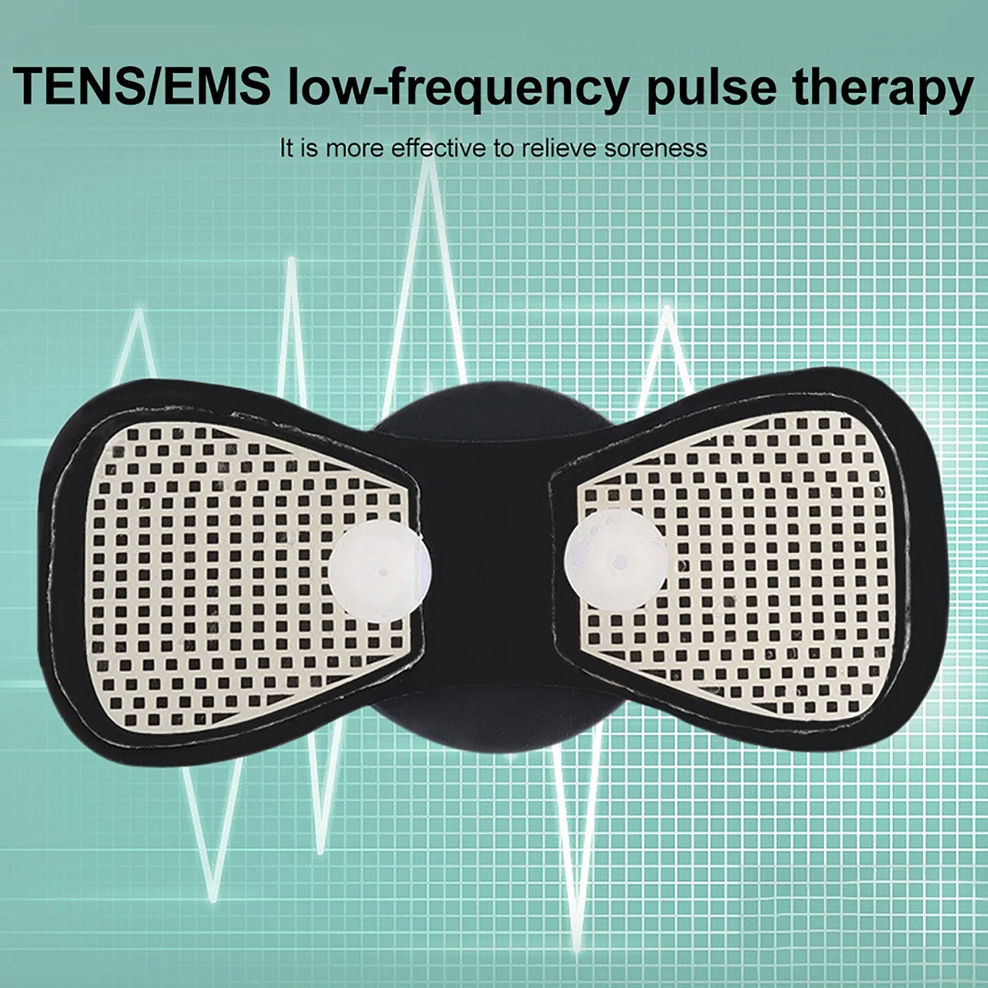 Mini Electric Neck Massager EMS Cervical And Back Muscle Relaxation Patch With 8 Modes 4
