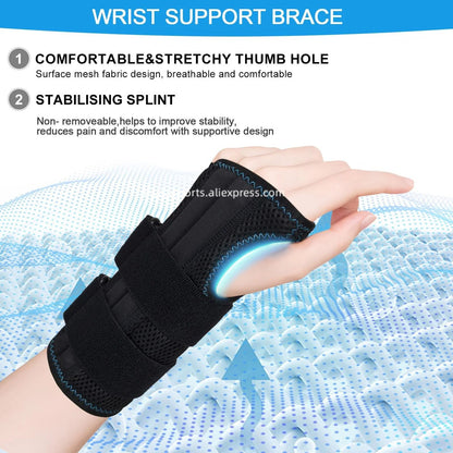 Adjustable Wristband Brace For Pain Relief And Sports Support 3