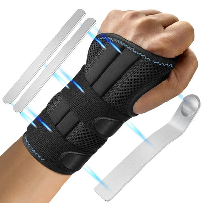 Adjustable Wristband Brace For Pain Relief And Sports Support 7