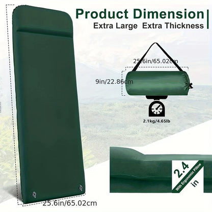 Automatic Inflatable Camping Mattress 6cm Thick Self Inflating Sleeping Mat
