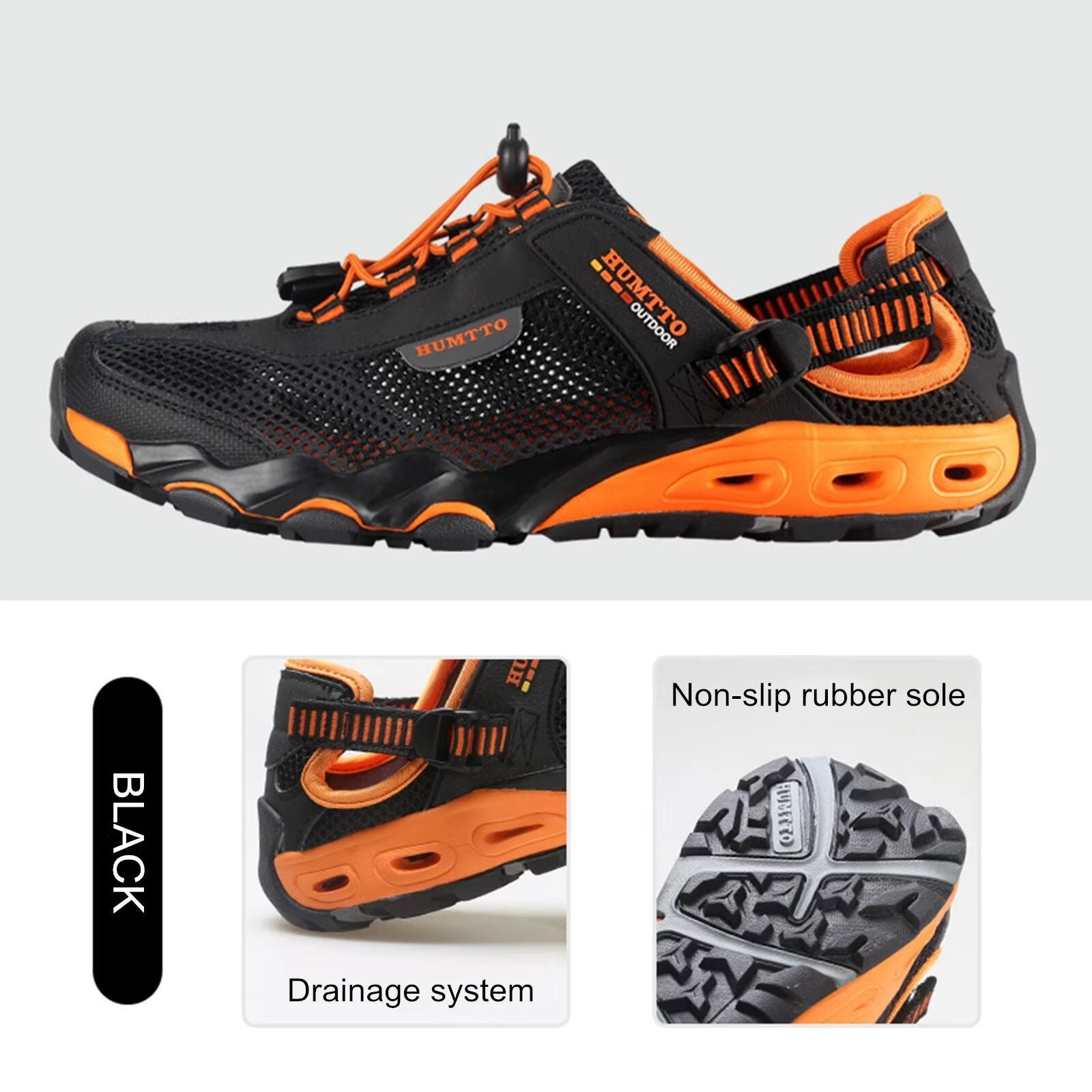 HUMTTO Mens QuickDry Wading  Hiking Shoes  Breathable Outdoor Sneakers 6