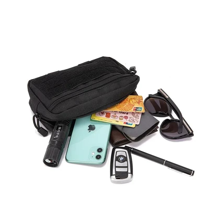 Tactical Molle EDC Utility Pouch Waist Pack First Aid And Cell Phone Holder 2