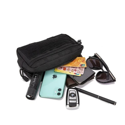 Tactical Molle EDC Utility Pouch Waist Pack First Aid And Cell Phone Holder 2