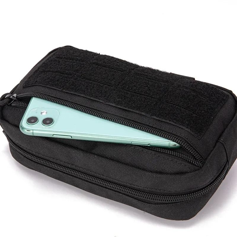 Tactical Molle EDC Utility Pouch Waist Pack First Aid And Cell Phone Holder 3