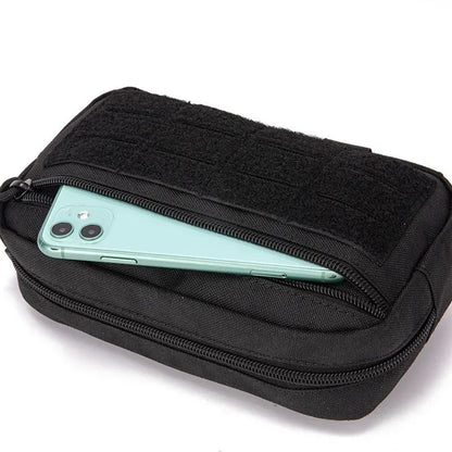 Tactical Molle EDC Utility Pouch Waist Pack First Aid And Cell Phone Holder 3