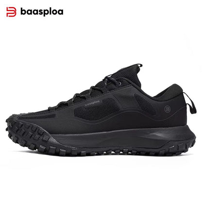 Baasploa Mens AntiSplash Hiking  Outdoor Sneakers  NonSlip WearResistant Shoes 7