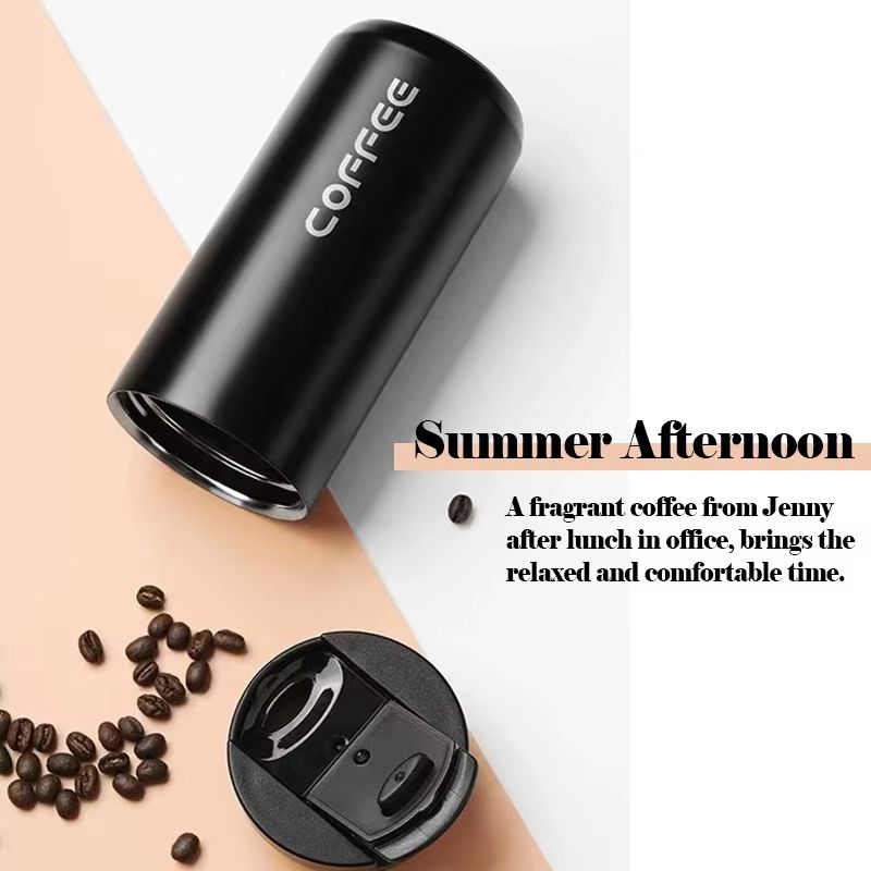 400ml Stainless Steel Thermal Coffee Mug  LeakProof Travel Thermos Cup 1