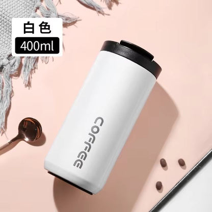 400ml Stainless Steel Thermal Coffee Mug  LeakProof Travel Thermos Cup 7