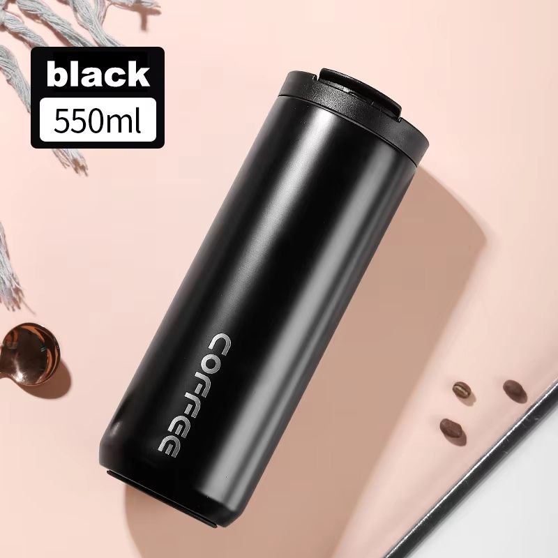 400ml Stainless Steel Thermal Coffee Mug  LeakProof Travel Thermos Cup 10