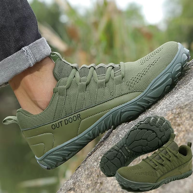 Wide Fit Barefoot Hiking Shoes – Plus Size Outdoor Sports and Casual Fitness Shoes